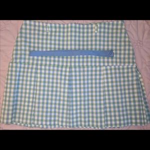 Key West Check Mini Skirt